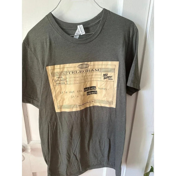 Bella Canvas size medium Telegram shirt - Picture 2 of 7